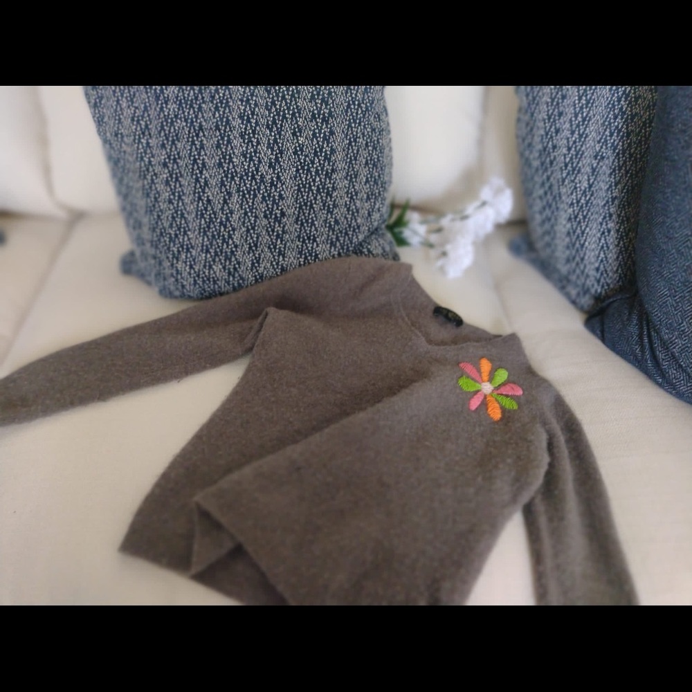 Cashmere Charter Club Luxury Embroidered Sweater